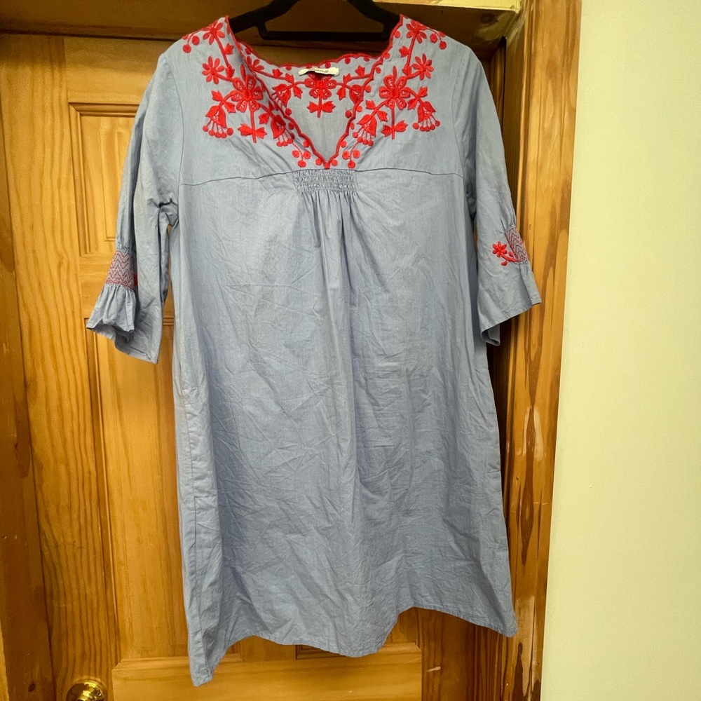 Madewell peasant dress